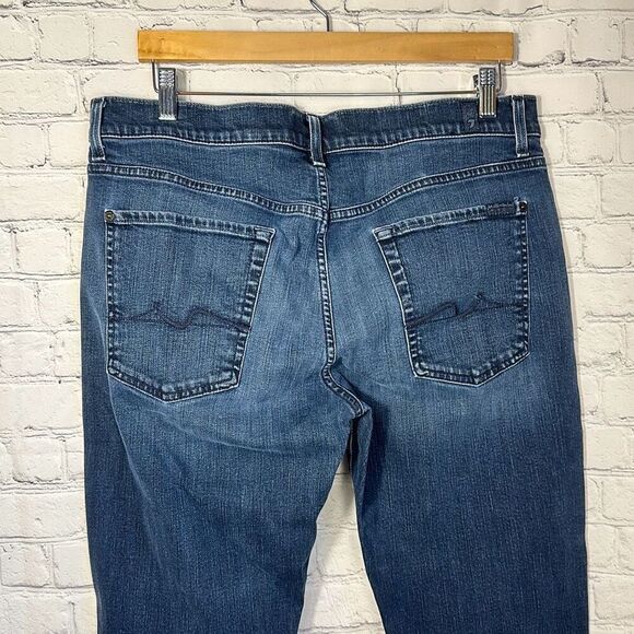 7 For All Mankind Men’s Slimmy Luxe Performance Jeans Denim size 36 - Picture 5 of 11